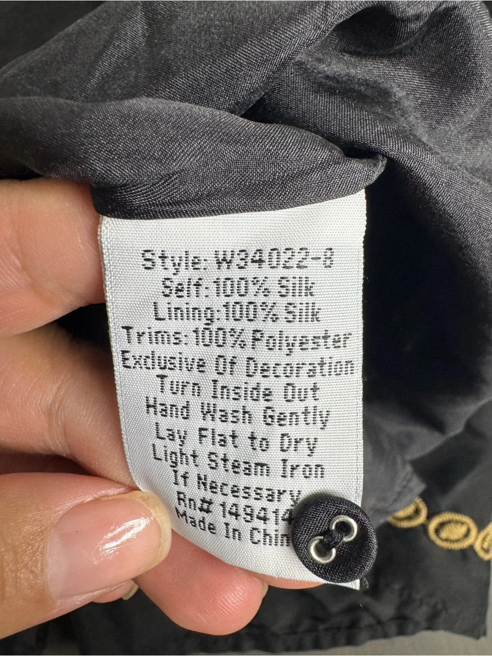 Johnny Was Workshop Antonia Raglan Tiered Midi Dress Boho Chic W34022 - Picture 6 of 8